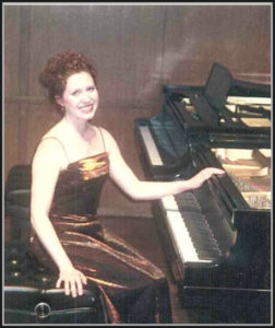 Nicole Halton at her recital